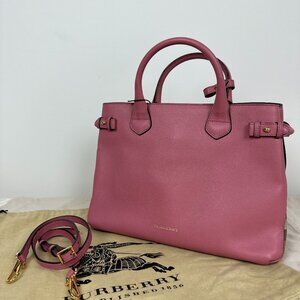 Burberry Pink Banner Bag